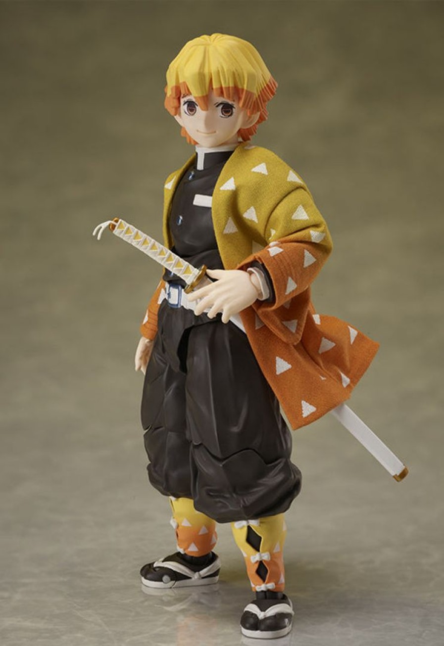 Buzzmod BUZZmod | Demon Slayer: Kimetsu No Yaiba Aniplex Buzzmod. Zenitsu Agatsuma 1/12 Scale Action Figure