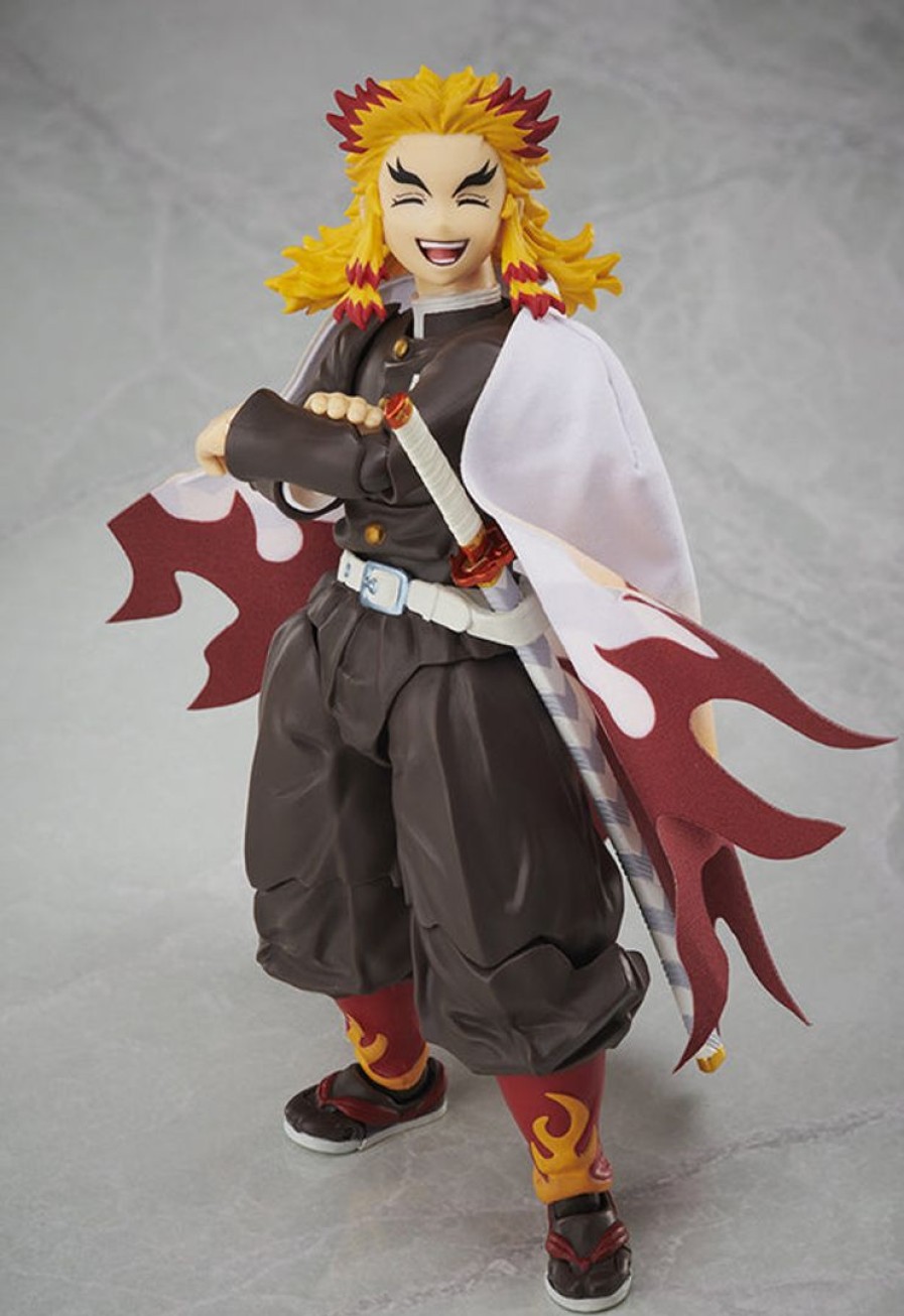 Buzzmod BUZZmod | Demon Slayer: Kimetsu No Yaiba Aniplex Buzzmod. Kyojuro Rengoku Ver.2 1/12 Scale Action Figure