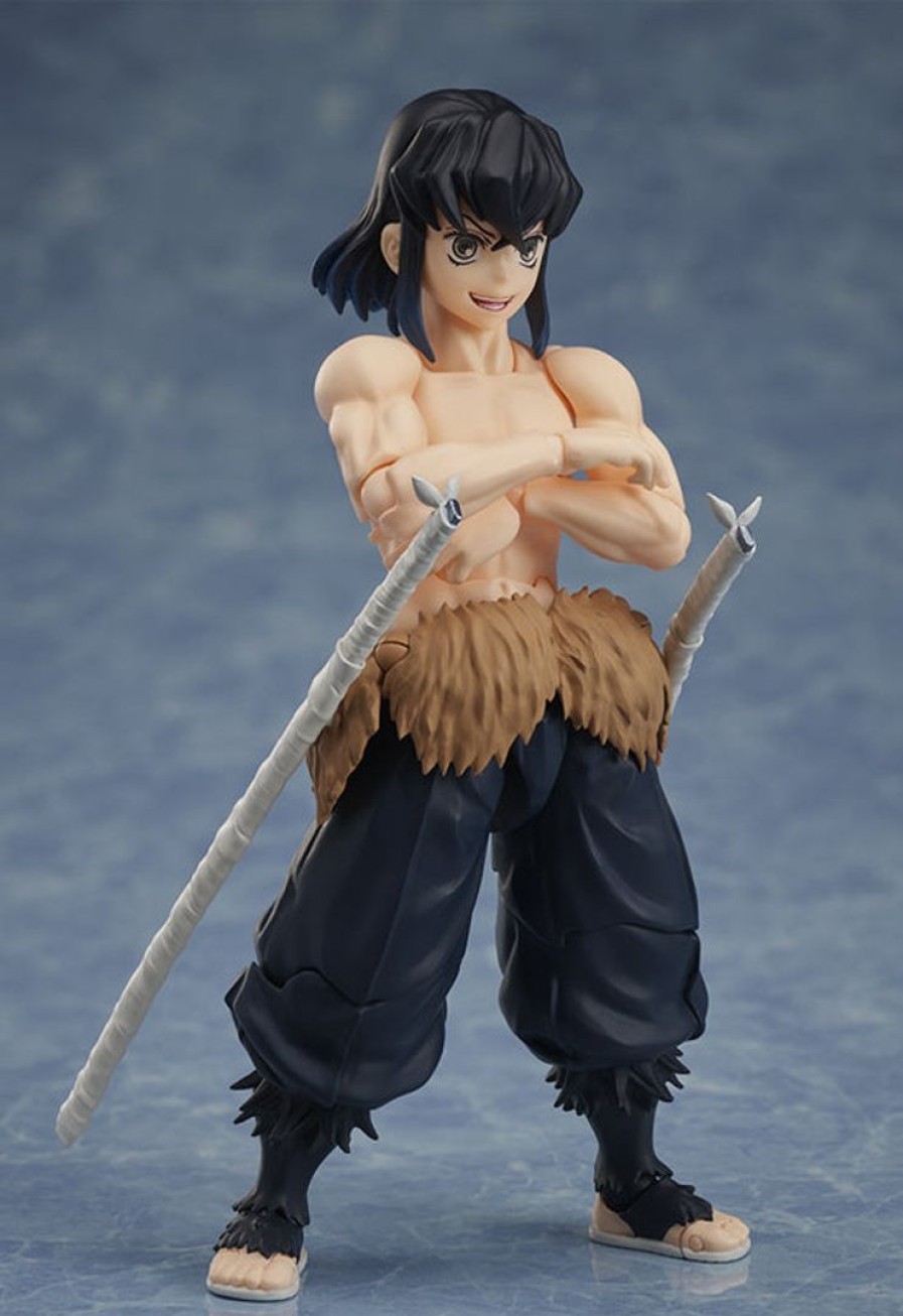 Buzzmod BUZZmod | Demon Slayer: Kimetsu No Yaiba Aniplex [Buzzmod.] Inosuke Hashibira 1/12 Scale Action Figure